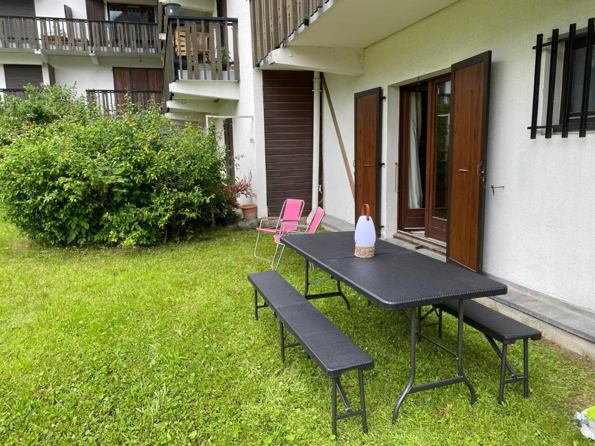 Appartement Style Chalet Avec Grande Terrasse Et Parking Prive 샤모니 외부 사진