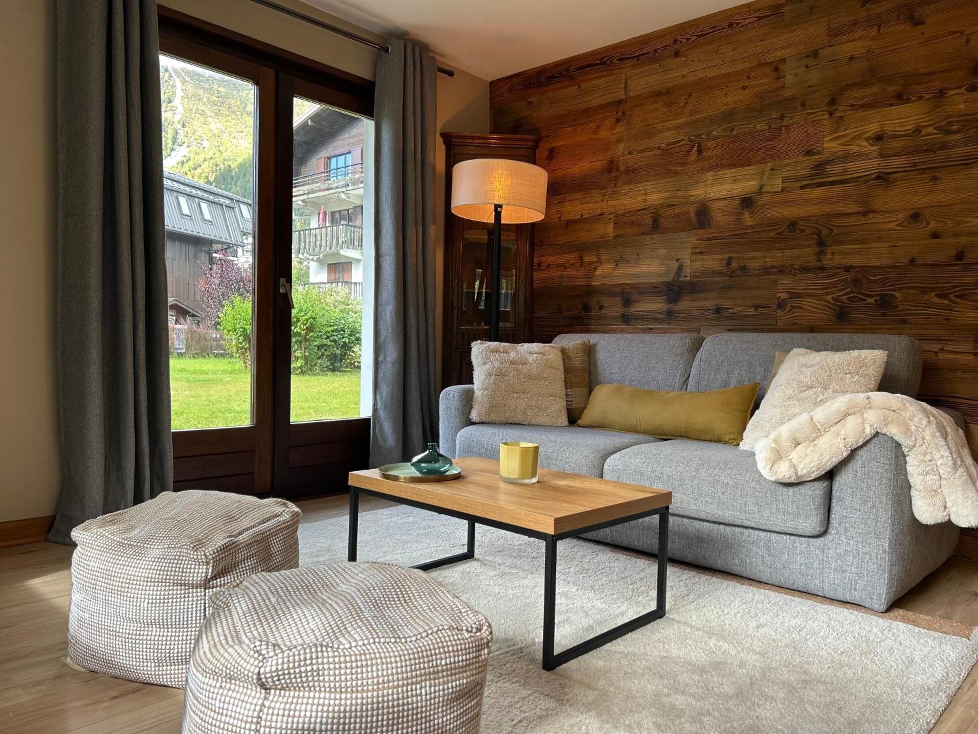 Appartement Style Chalet Avec Grande Terrasse Et Parking Prive 샤모니 외부 사진